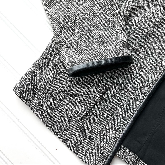 Bebe Herringbone Dress & Jacket | size 8 - Picture 4 of 7